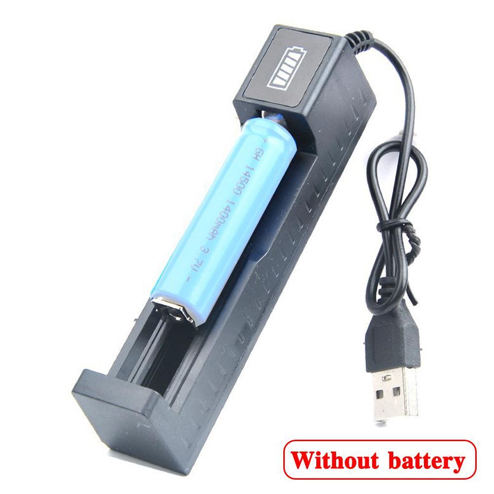 Vape Battery 18650 - Universelles 18650 Batterieladegerät USB Smart Einzelsteckplatz