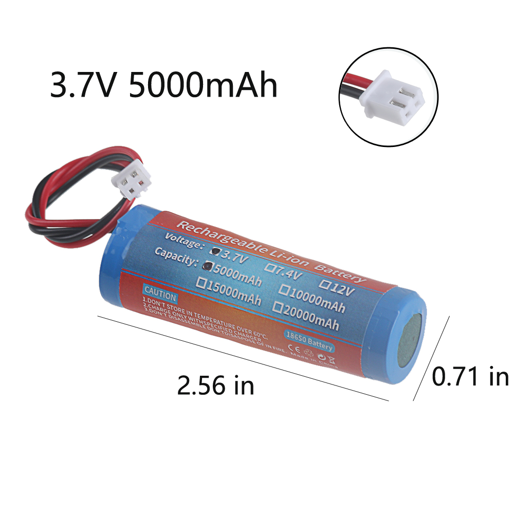 Vape Battery 18650 - 3,7V 18650 Lithium-Akku-Pack 5000/10000/15000/20000mAh Wiederaufladbarer Akku