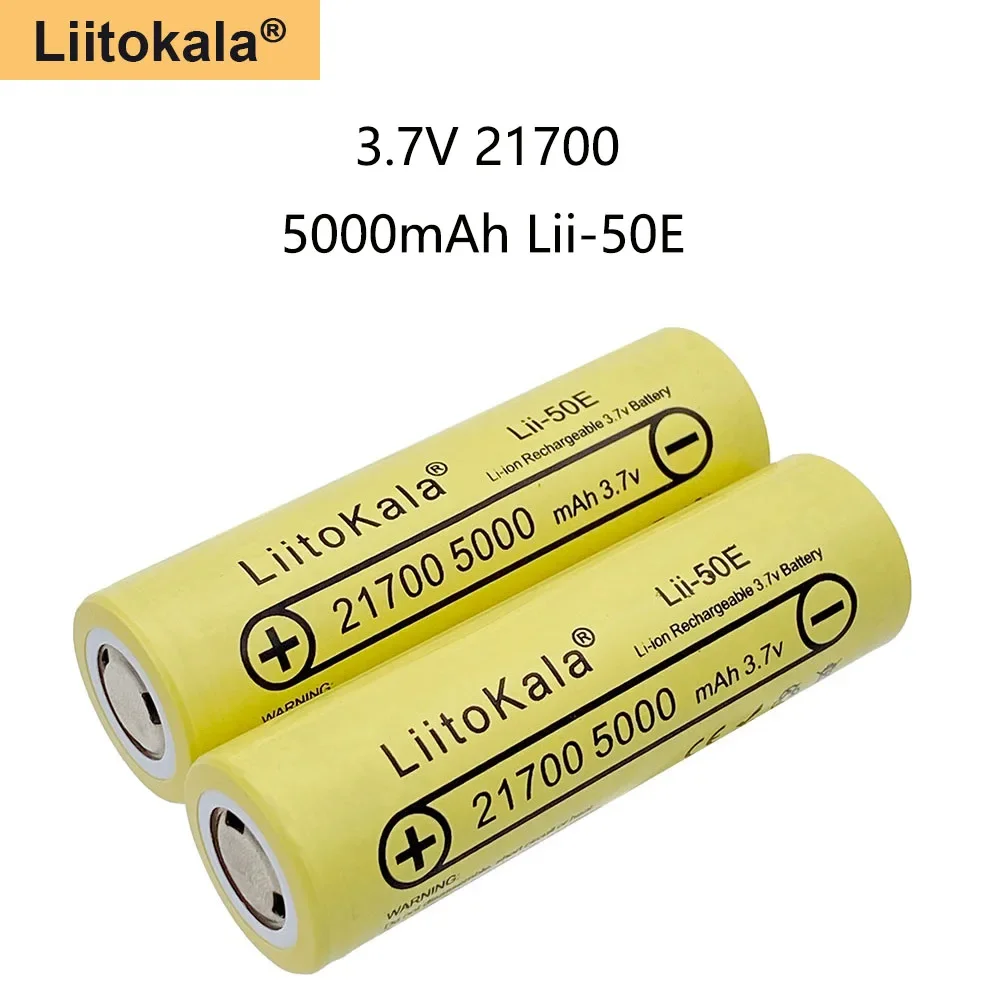 Lii-50E 3,7 V 21700 LiitoKala  – Vape Battery 18650 Bewertung und Preis