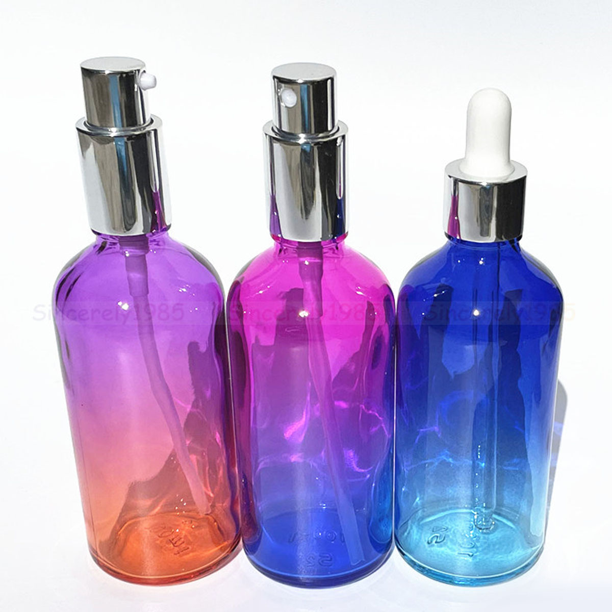 1X 3x 100ml Farbverlauf-Glasfl – Juice Bottle Dropper Bewertung und Preis