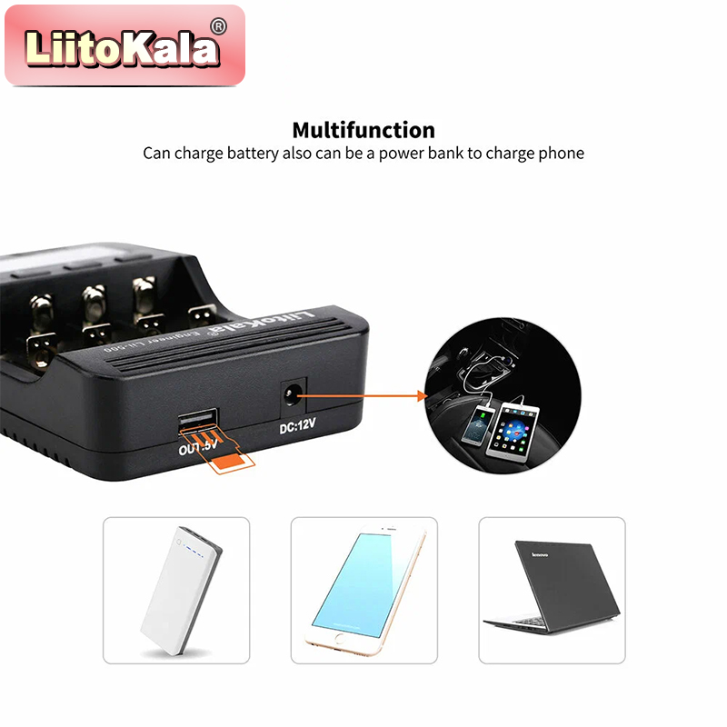 LiitoKala Lii-500 Batterielade – Vape Battery 18650 Bewertung und Preis