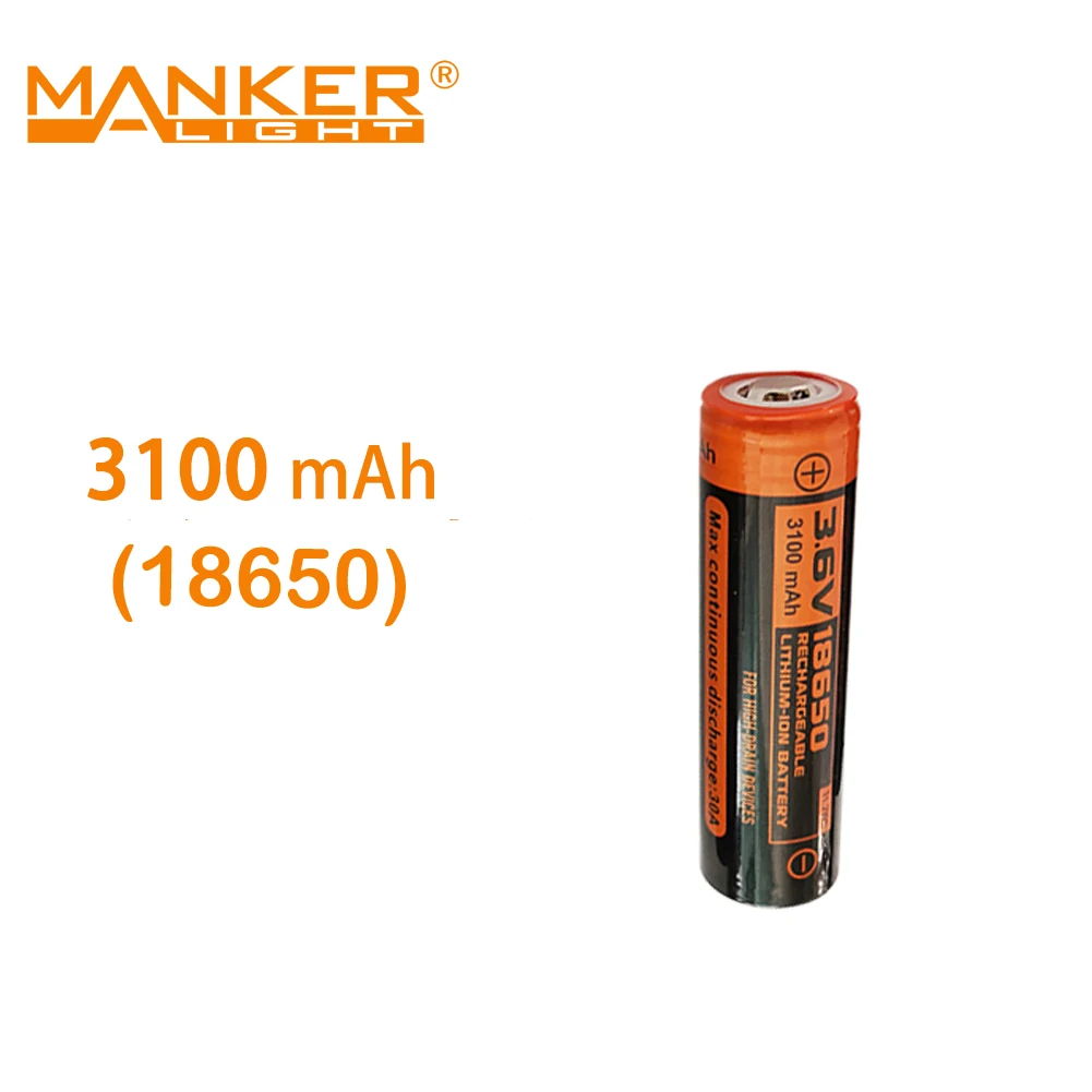 Manker 14500/18650/18350/21700 – Vape Battery 18650 Bewertung und Preis
